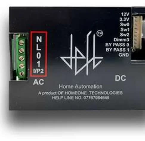 Client brochure photograph of a two-channel switch controller
